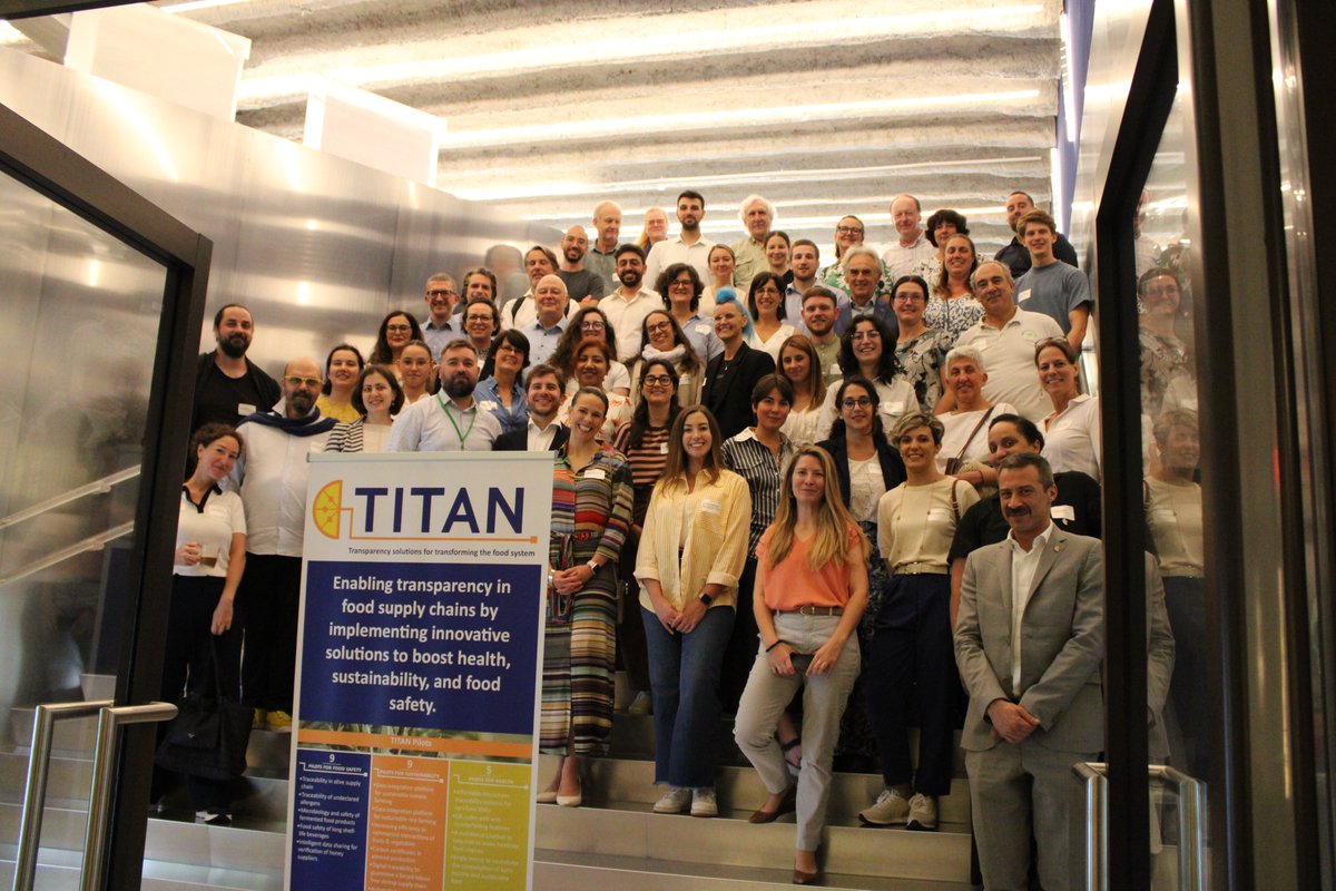 EFFoST's tweet photo. 👏🏼 A great couple of days at the @TITANprojectEU x @Data4Food2030  Conference!

As partners in both projects, #EFFoST was pleased to support the organisation of the event and see the final results, lessons learned, and achievements shared with the wider community. https://t.co/xa2Bmud5h0