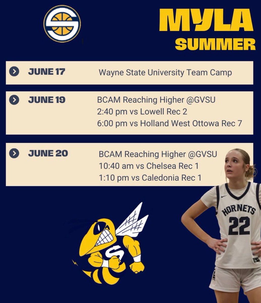 MylaTalladay's tweet photo. My schedule for this weekend. Excited to get back on the court! @stormAAU @MichStorm2028 @SalineGBB @SalineHoops https://t.co/WHDQTDNOXC