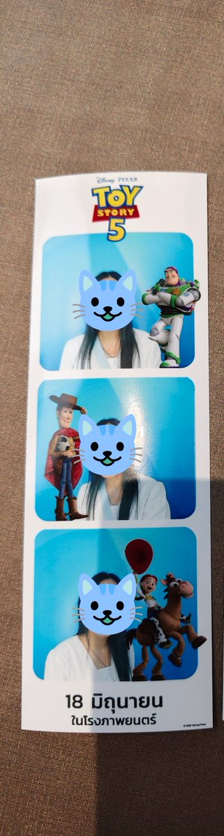 cherrysiara's tweet photo. I'm sorry I didn't bring you with me. (I don't smile much without you)🥺💙 I just found out there was a free (1 time) event in front of the cinema. I came to see the special screening (which featured a limited of Jessie plush). #RissaLIVE https://t.co/WEC7FBRCQB