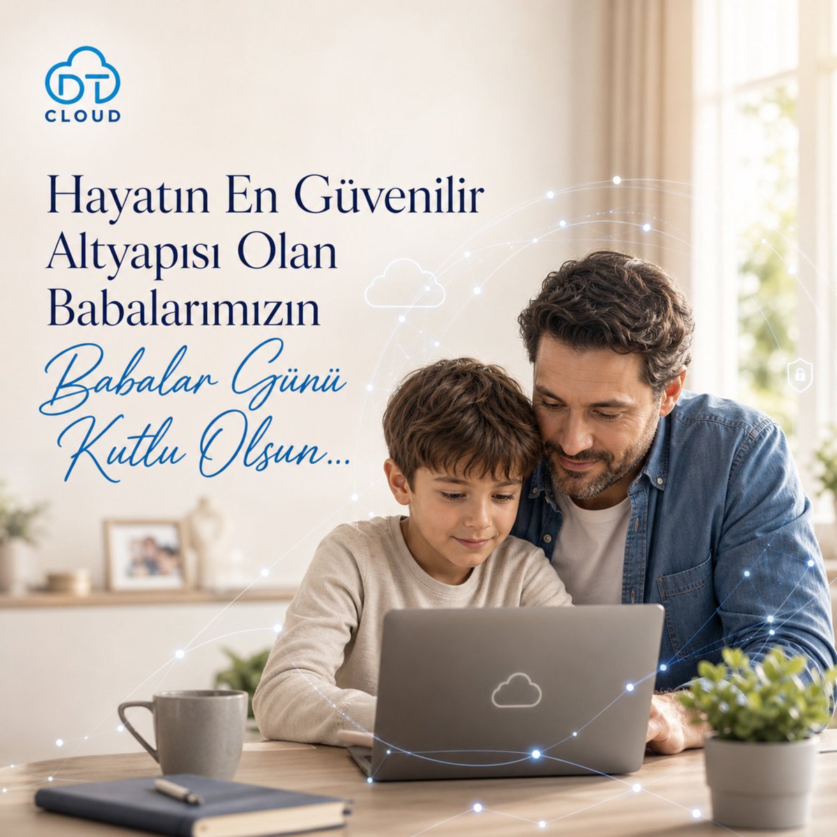 DTCloudnow's tweet photo. Hayatın en güvenilir altyapısı; bazen sessiz bir destek, bazen yol gösteren bir söz, bazen de her koşulda arkamızda olduğunu bildiğimiz o güçlü varlıktır.

Bizi hayata hazırlayan, koruyan ve güçlendiren tüm babaların Babalar Günü kutlu olsun. 💙

#DTCloud #BabalarGünü https://t.co/4fKjHQDb4G