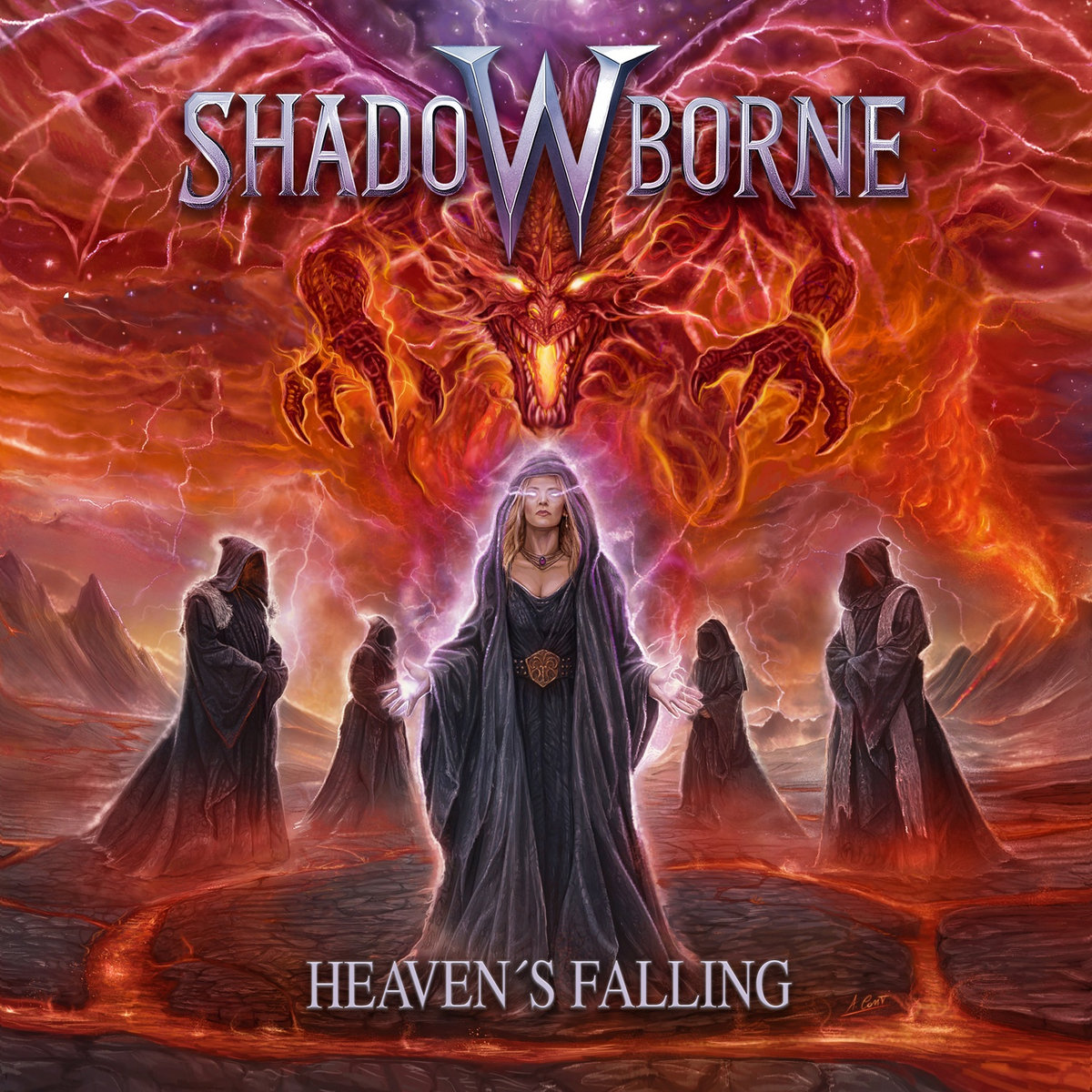Tmetalicoweb's tweet photo. TruenoReview: Los suecos #Shadowborne debutan con "Heavens Falling" un trabajo musical de un tacto impecable. Gran álbum de Heavy #PowerMetal cargado de temas pegadizos, estribillos coreables y una voz femenina que es un torrente de energía. 19Jun26 https://t.co/nYUccOdaE4 https://t.co/0PQbMrxJ8B