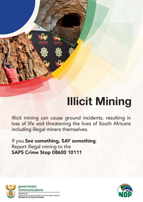SAPoliceService's tweet photo. #sapsGP [INTEGRATED OPERATION PROSPER TACKLES ILLEGAL MINING - 7 ARRESTED IN BEKKERSDAL] The ongoing #OperationProsper has been integrated to intensify efforts aimed at addressing #IllegalMining activities and the presence of illegal immigrants at identified hotspot areas across the province.

On Thursday, 18/06, a multidisciplinary operation comprising members of the South African National Defence Force (SANDF), West Rand Public Order Policing (POP), and Visible Policing yielded positive results when seven suspects were arrested for illegal mining and contravention of immigration laws in the Bekkersdal policing area, West Rand District.

Several items suspected to have been used in illegal mining activities have been seized.

The suspects are expected to appear before court soon on charges relating to illegal mining and immigration offences. #PartnershipPolicing #SaferCommunities ME
https://t.co/si9NQWlF57