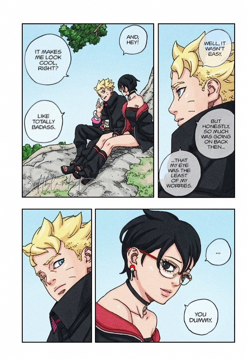 softblanxxz's tweet photo. Straight from the official manga translation BTW!! 💁🏼♀️🎨
#BorutoTwoBlueVortexCh35
https://t.co/thoqjDKVgt https://t.co/CjpUksYa4A