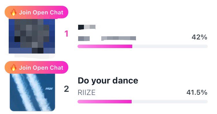Project4RIIZE's tweet photo. 🚨SBS Inkigayo Pre-Vote

IMPORTANT‼️ Pre-voting will end in 2hrs, PLEASE VOTE RIIZE. Current gap is 0.4% ⚠️ 

📲LiNC app
🔗https://t.co/fyMaYZGK24…
10 votes = 300 Fan Points

#RIIZE #라이즈 #RIIZE_dyd https://t.co/2V3FDZDfND