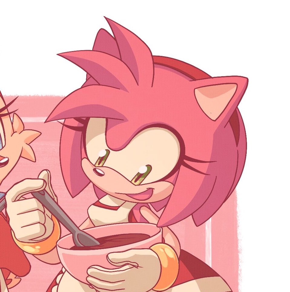 JadePesky's tweet photo. How I draw Amy the Rose 💖😊
(The last one was beautifully designed by and belongs to @/einelitas_  💖) https://t.co/nmZkBeXmfP