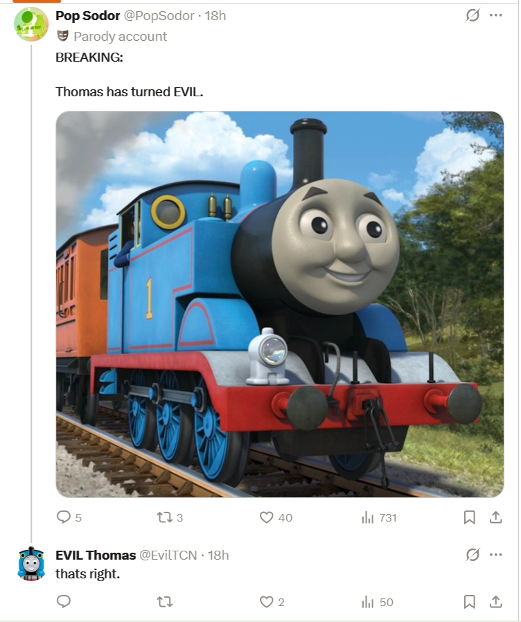 X1k_2000's tweet photo. @EvilTCN @PopSodor https://t.co/BXS5JifNii