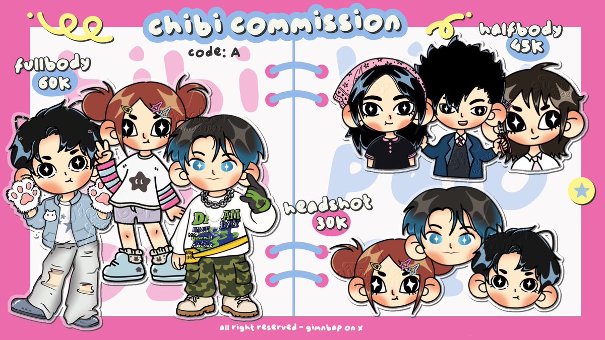 eepyheadz's tweet photo. ⠀
💬  ;  halo !  @gimnbap  open illustration  &amp;  chibi commission. scroll down for  details  —  avail   for  rush  order. 

#zonauang #zonaba #commissions commis keyring proof sbt fancam keychain logo design freebies custom wm

⠀ ⠀ https://t.co/ZLsEogmKnv