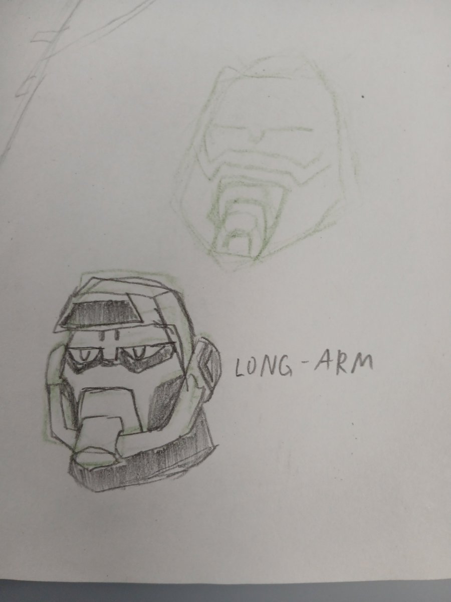 123Darken's tweet photo. A few main cast sketches
Space-Shot, leader of our group
Green-Light, playful medic
Long-Arm, old technician
Sea-Spray, shy diver
And...
Vortex, aggressive dude
#PWG #Transformers #TheTransformers #TransformersRBM #Maccadam #Concept #ConceptArt #Sketch #FanArt #SpaceShot #Vortex https://t.co/JYmT0urJ23