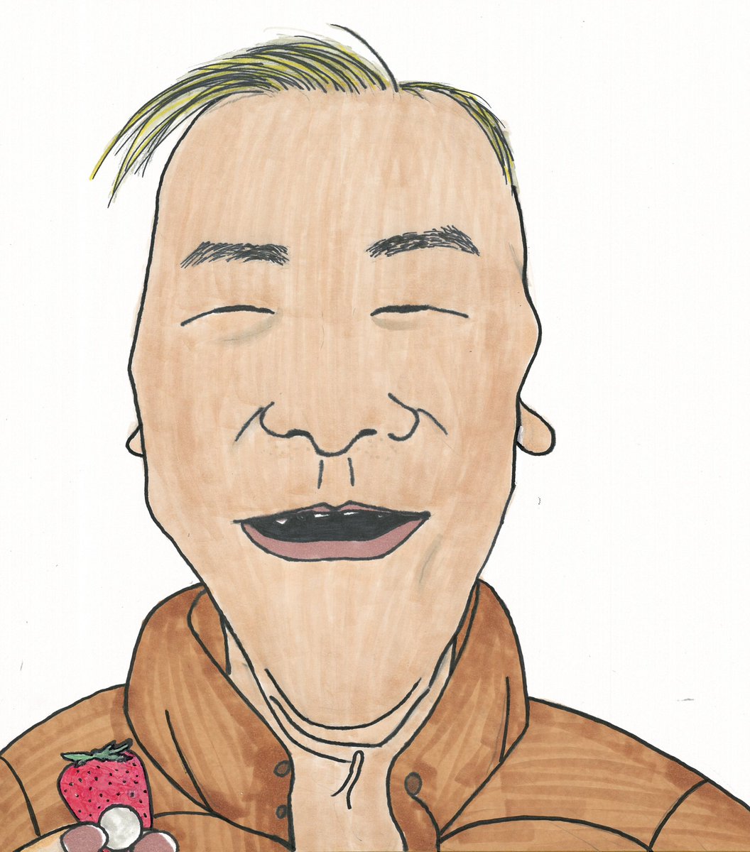 kf_p4's tweet photo. 【さえない似顔絵】
ビスケットブラザーズ きん

#さえない似顔絵
#描き直し https://t.co/4DvE8qLDB5