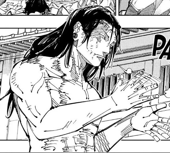sularehaii's tweet photo. we’re getting so close to seeing shirtless geto animated 😭 https://t.co/yq0WAmn7UI