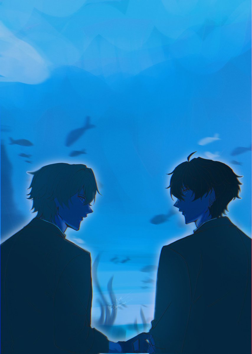 ramyunae's tweet photo. #Dancae #丹穹 
Highschool au https://t.co/3nVF1CjeIn