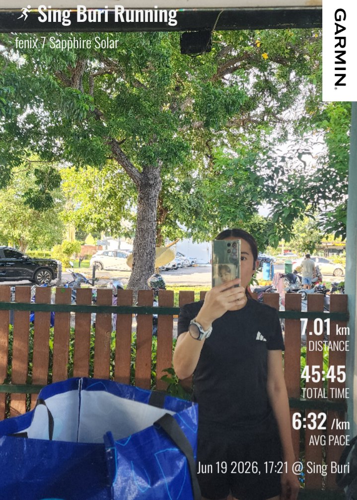 KibzyPiyarat's tweet photo. วันนี้ออกนอกสถานที่ 🏃♀️😁
#RunningwithJayB https://t.co/KnTVczqhYi