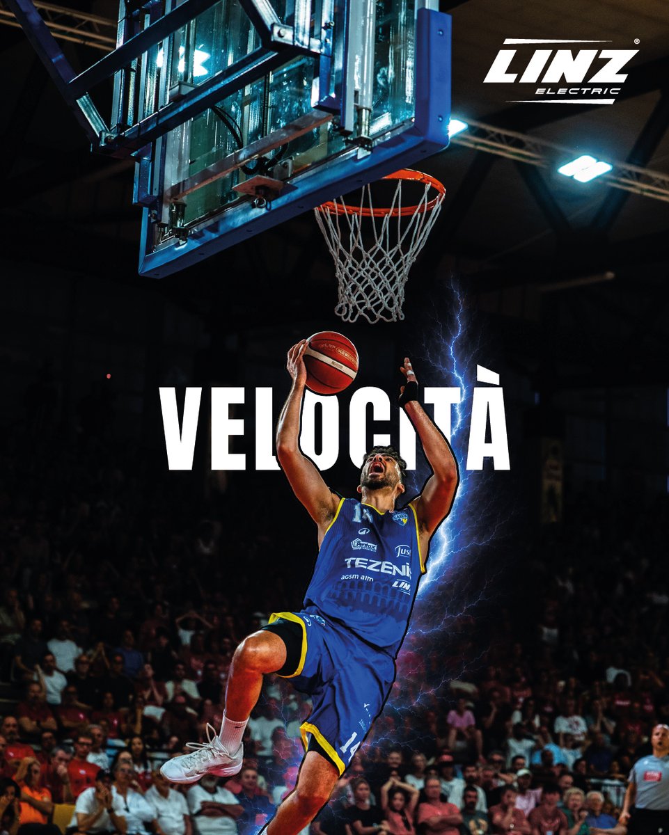 LinzElectric's tweet photo. Orgogliosi di aver sostenuto questa squadra in una stagione che resterà nella storia e di aver contribuito, come partner, a un successo così importante. Complimenti a tutti!! Ci vediamo in Serie A1! 🏀💛💙
 #iotifoscaligeraphoto credits: @scaligerabasket https://t.co/YxsN3QmXE3