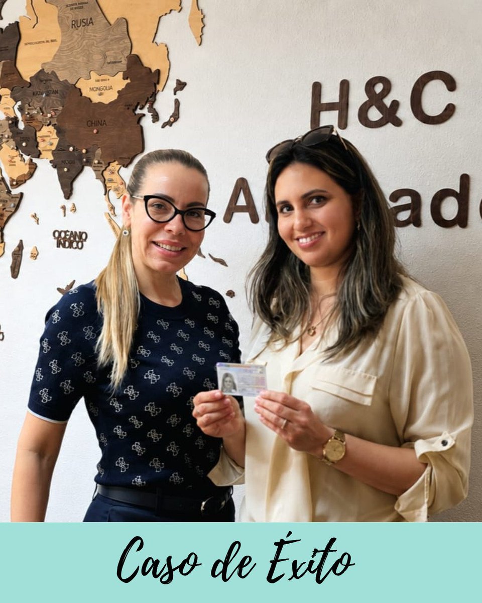 HCabogados's tweet photo. ✨ Caso de éxito | Arais 🇪🇸 Hace un tiempo ayudamos a Arais a conseguir su arraigo social 🙌 Hoy vuelve a nuestro despacho para 👉 solicitar la nacionalidad española 🇪🇸 
👌👏Quieres tramitar tu nacionalidad española?
☎️Escríbenos por WhatsApp al 977 00 36 35 https://t.co/esuPp0FKCT