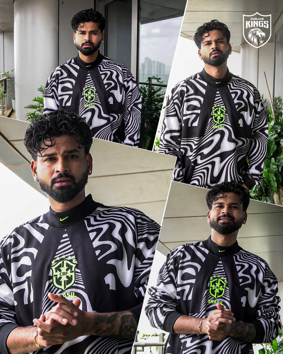 PunjabKingsIPL's tweet photo. Sarpanch in Brazil colours 😎🔥 https://t.co/p2PAkH4SiB