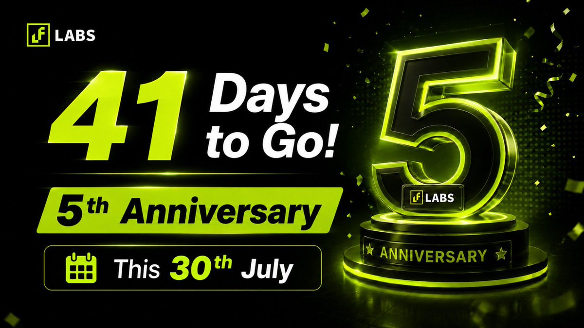 LFLabsToken's tweet photo. ⏳ 41 Days to Go!

This Sunday Burning is coming! 

#LFLabs #LF #Crypto #1000xgem https://t.co/oxO2c6uN7K