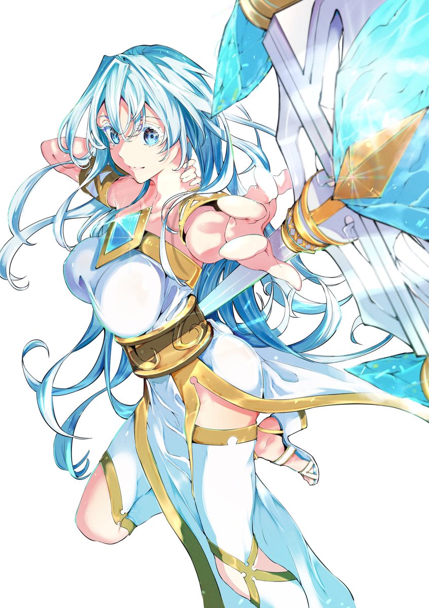 fujinoomori's tweet photo. ＞長杖だったり短杖だったりを持ってたりするエルフィ
マギア・ヴェンデの主武装の長杖は、短杖のモード変換が可能です。短杖モードは取り回しが良くて、長杖モードは魔力の増幅効果がはね上がります。
全ての魔導士が憧れる最強の武器です。

#ウィストリア #Wistoria
#杖剣解説 https://t.co/Cugemazqkq
