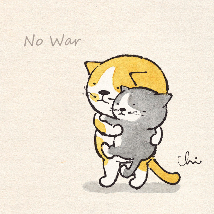 ikkuminamimachi's tweet photo. 戦争反対🐱‼️
(*´ω｀)💕

#戦争反対 
#改憲反対
#NoWar
#平和憲法を守る
#憲法九条
#CatsAndPeace
#平和がいちばん
#戦争に反対する飼い主の会
#CatsAndPeace
#necoya
#にゃんきーとす https://t.co/xj0Vyo5dH4