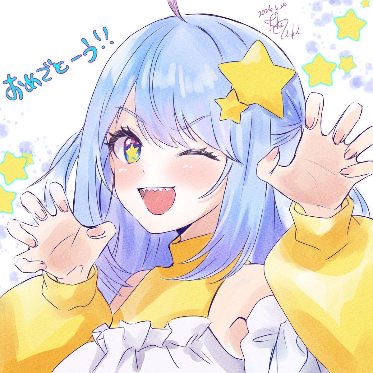 ひえええええええタトちゃんFAお誕生日でいただいちゃいました