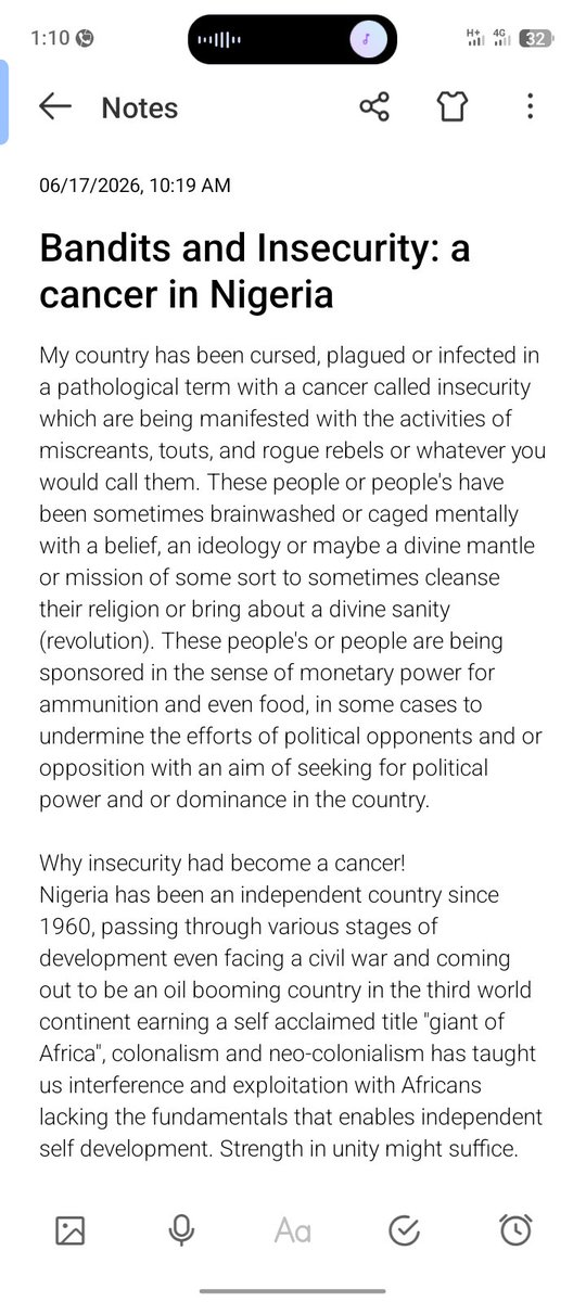 Magnificent8th's tweet photo. Bandits and Insecurity: a cancer in Nigeria

#AStory4rmTheMagnificent8th
#HighestTheyGoWriteAboutMe https://t.co/UDW3pvWL3l