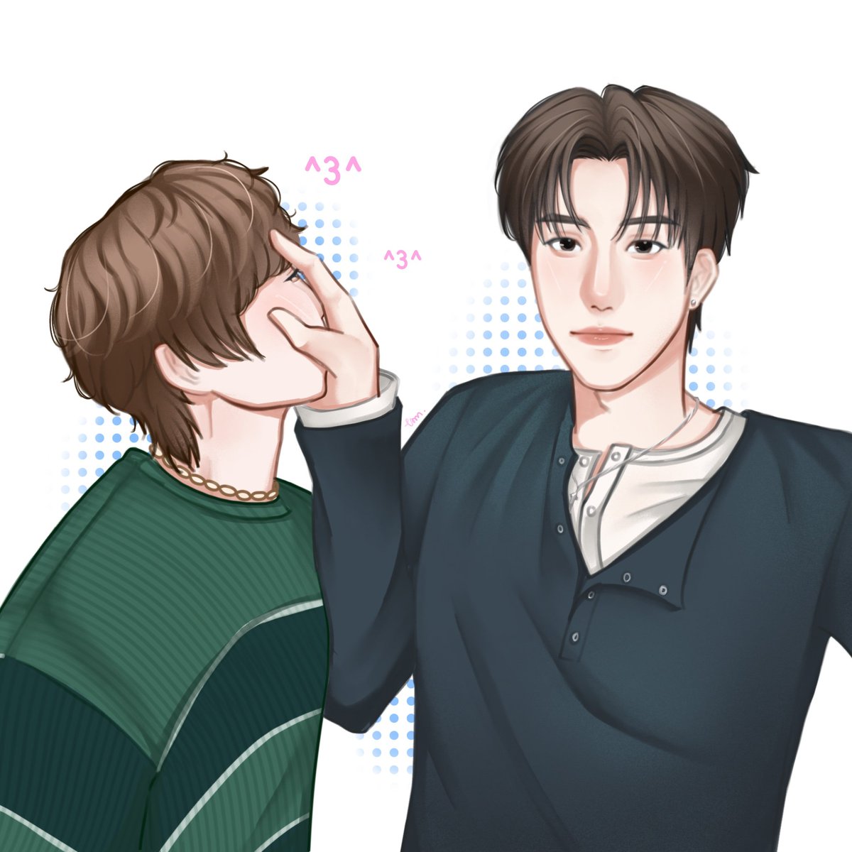 monmiemei's tweet photo. ฉากนี้น่ารักหงะ เอนดูมานนะ🫳🫳💕💕 https://t.co/iKQA7emxHI