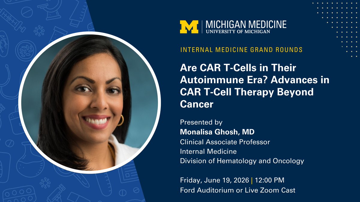 U-M Department of Internal Medicine tweet media