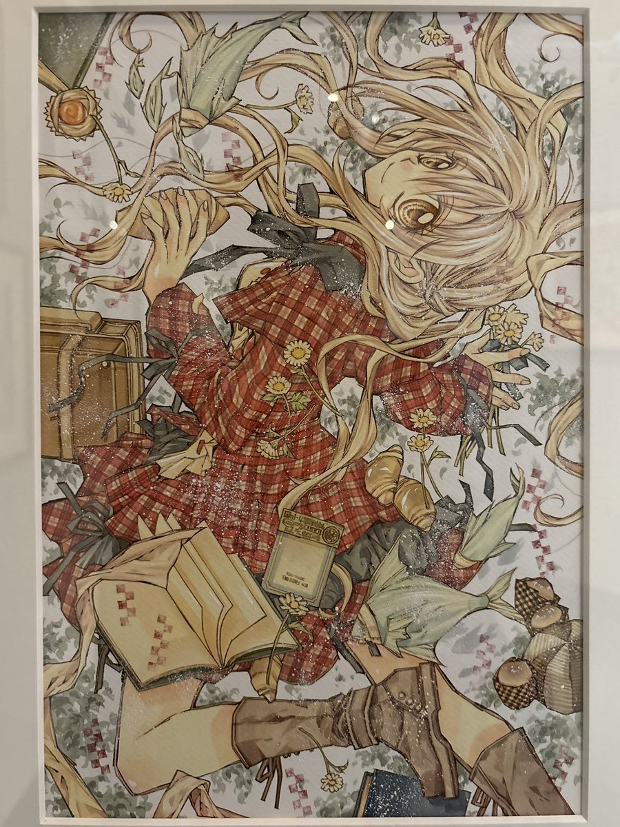 km_90_ua's tweet photo. 種村有菜30周年記念展に行ってきました🌟🪄
手で描くって大事だ…と感動した　全部”手”で描いて、塗って、散らして、貼ってあった…🥹 https://t.co/p35UuST0eO