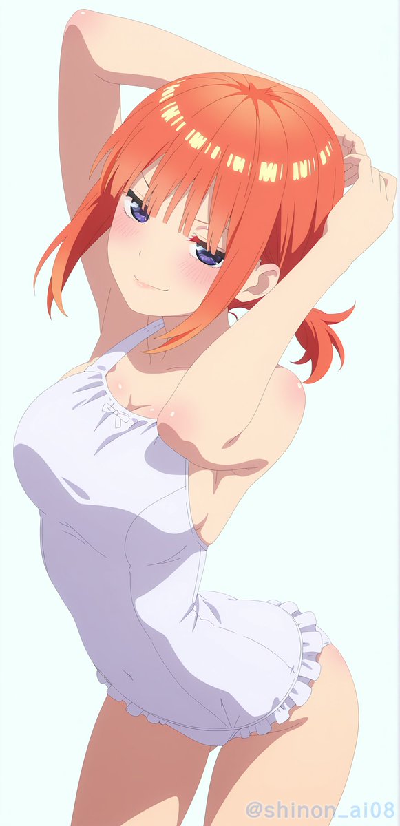shinon_ai08's tweet photo. 中野四葉 (Yotsuba Nakano)  
五等分の花嫁 
SFW 
#TheQuintessentialQuintuplets https://t.co/Id4RFnxvjn