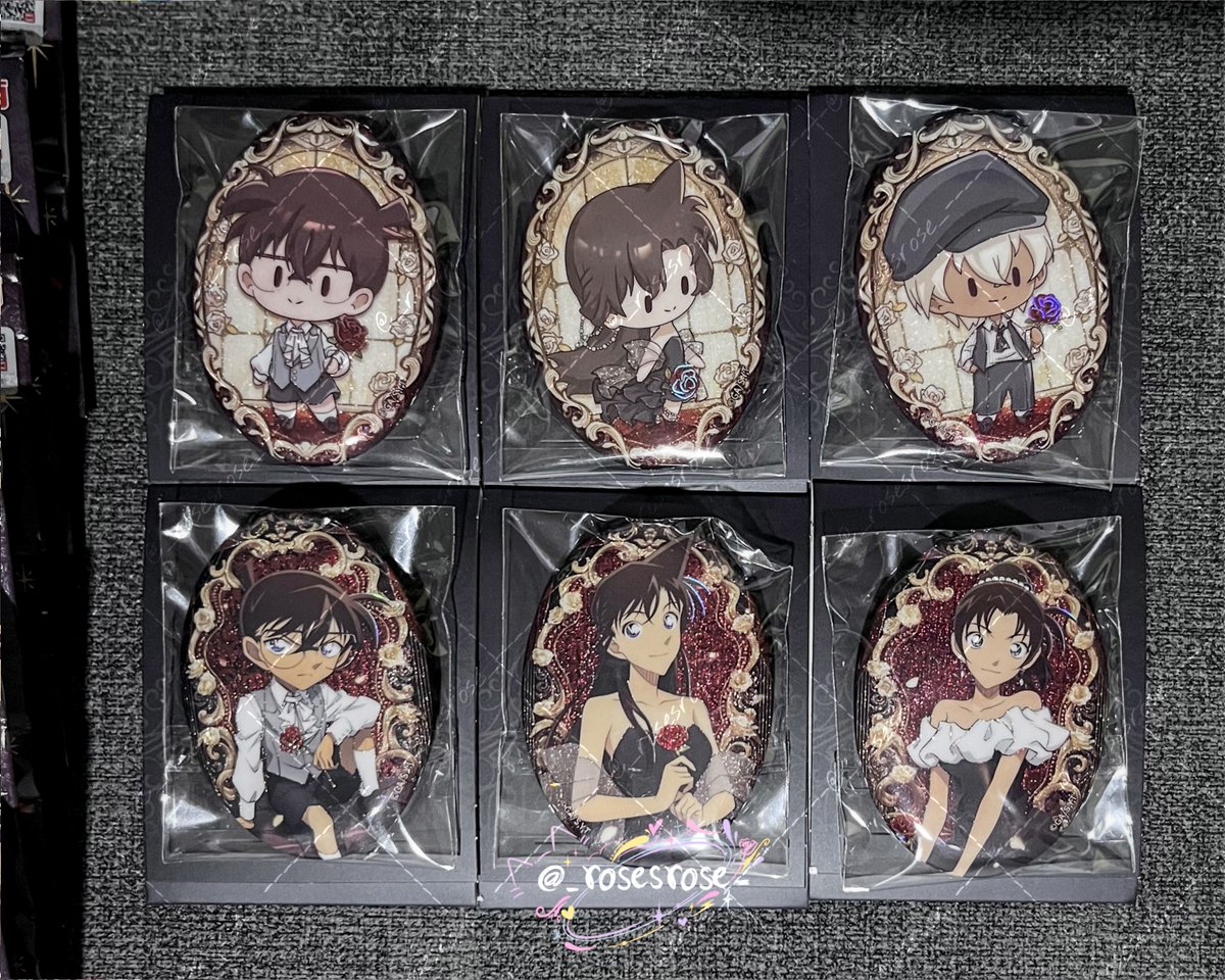 _rosesrose_'s tweet photo. -พร้อมส่ง- 

เข็มกลัด Conan x Kayou 🌹
 
แบบจิบิ : 100 (โคนัน/รัน/อามุโร่)
แถวล่าง : 165 (โคนัน/รัน/คาสึฮะ)

📮: 40 
💌สนใจ/สอบถาม/เพิ่มเติมDmได้เลยน้าา💕
#ตลาดนัดโคนัน #ตลาดนัดconan https://t.co/bo2EdCuUYo