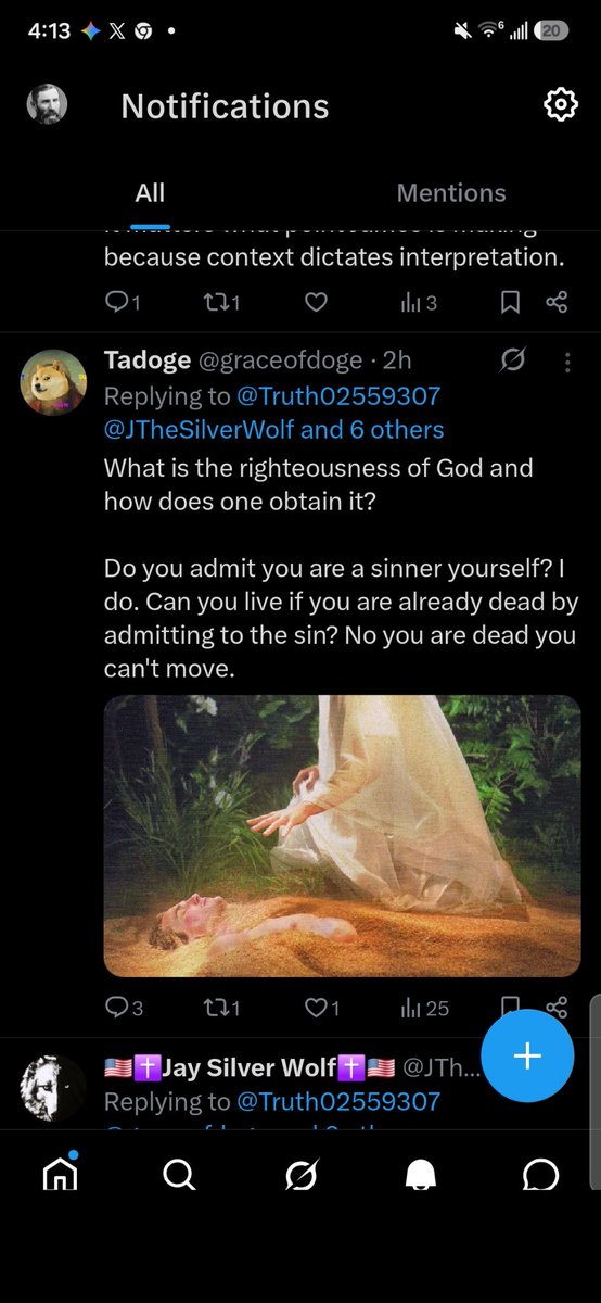 ItsTheENDTheEND's tweet photo. @graceofdoge @Truth02559307 Just like you love 2 sin, right?
You said it's something we love to do, you testify You are a sinner, proudly, so, can  you love to sin &amp;  love God At the same time, it is impossible .You are a liar..
You hate God That's why you produce sin https://t.co/tkuQZn2Ruz