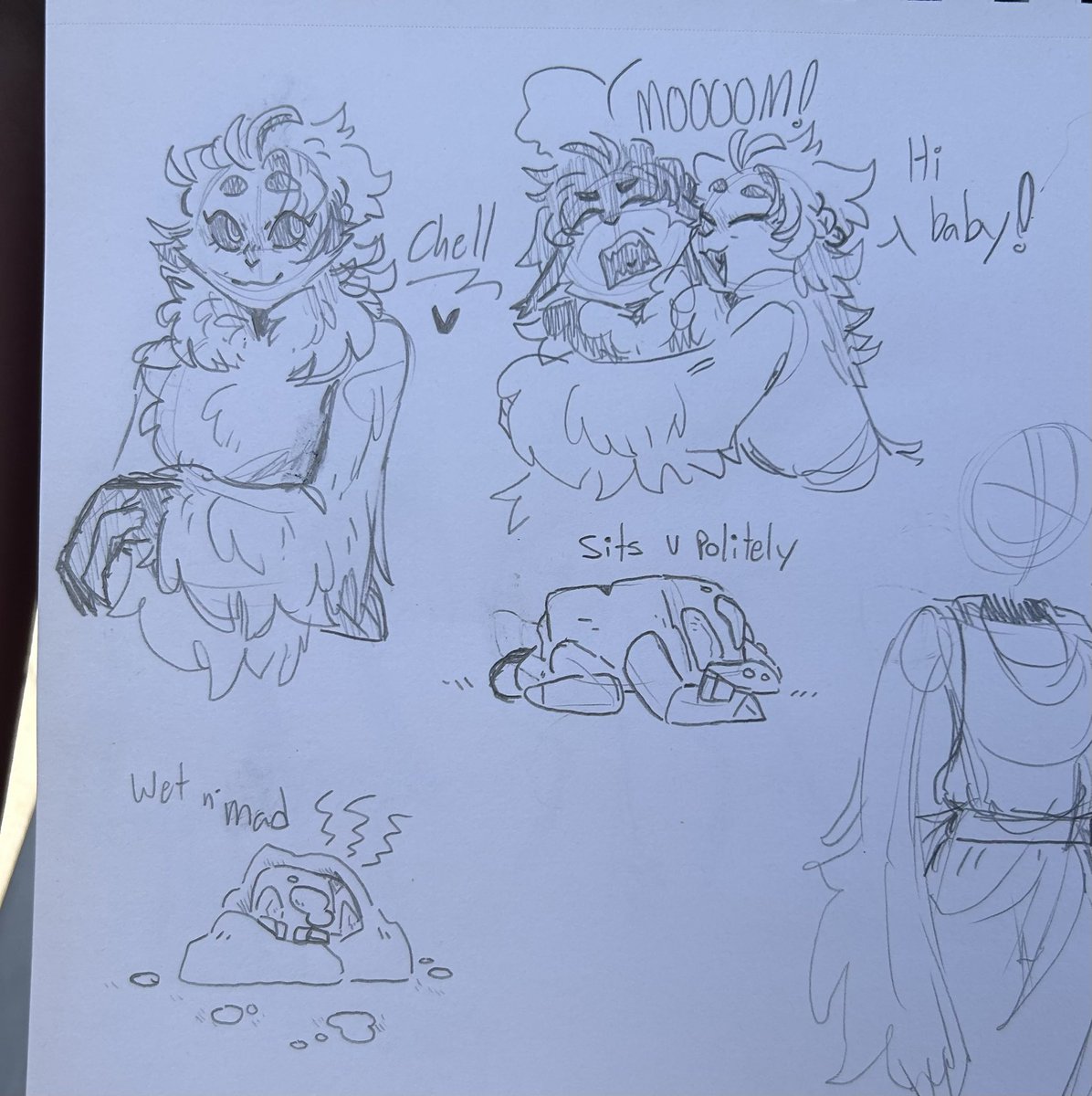 PoyopaanArt's tweet photo. Everyone say hi to my lovely old lady Chell- be nice to her she’s my oldest oc at 14 yrs old. Every time I revamp her she just gets older and older,,,
#alienoc #ocart https://t.co/C23aI0QeDF