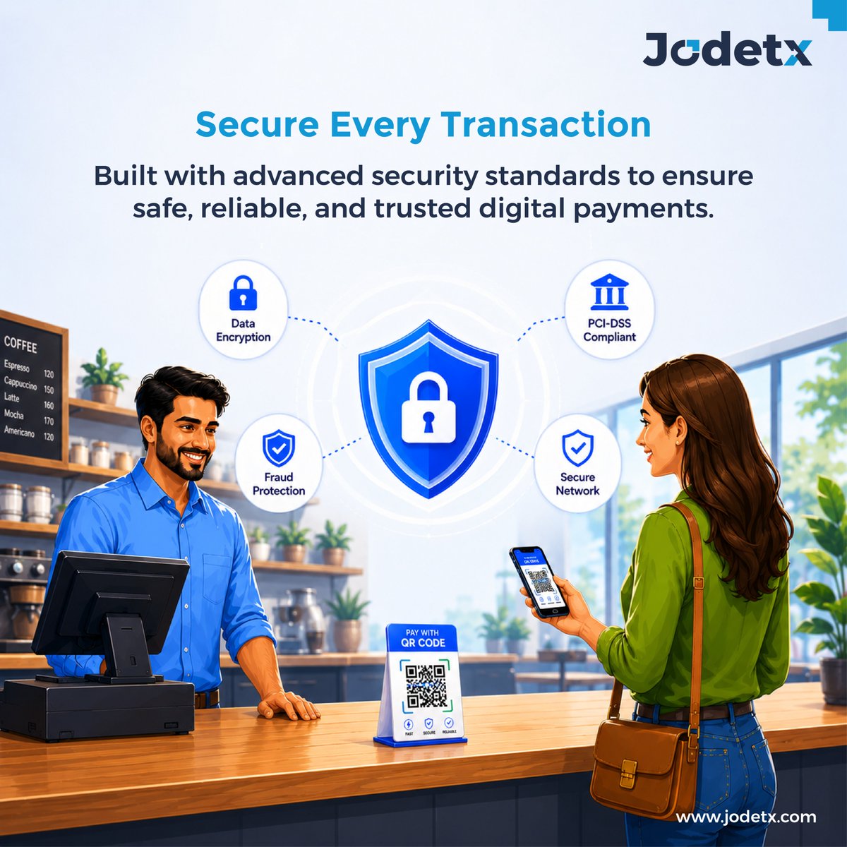 Jodetx_tech's tweet photo. 💳Accept payments instantly with a simple QR code.
Fast, secure, and hassle-free transactions for every business. Give your customers a seamless payment experience while growing your business with smart digital payments.
#ScanPayDone #QRCodePayments #DigitalPayments #Fintech https://t.co/YGOCjqT96S