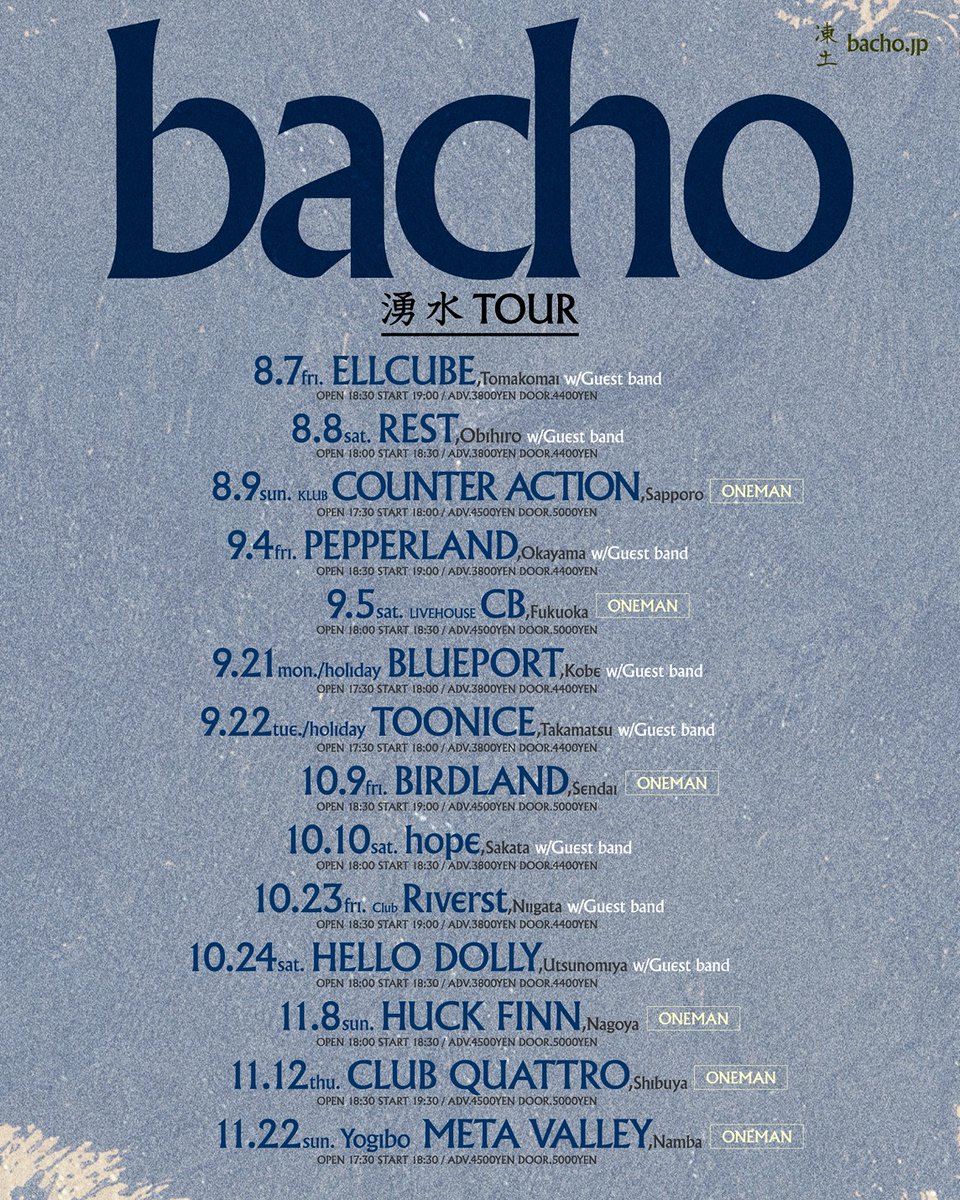 bacho (@bacho_jp) / Posts / X