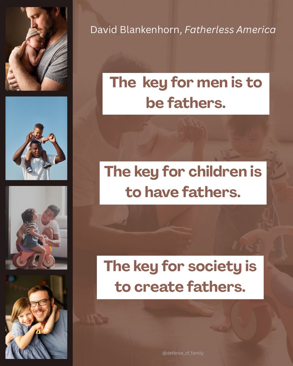 defense_of_fam's tweet photo. “We believe that far from being superfluous, fathers are unique and irreplaceable.” - D. Todd Christofferson https://t.co/jvAKcJm74e