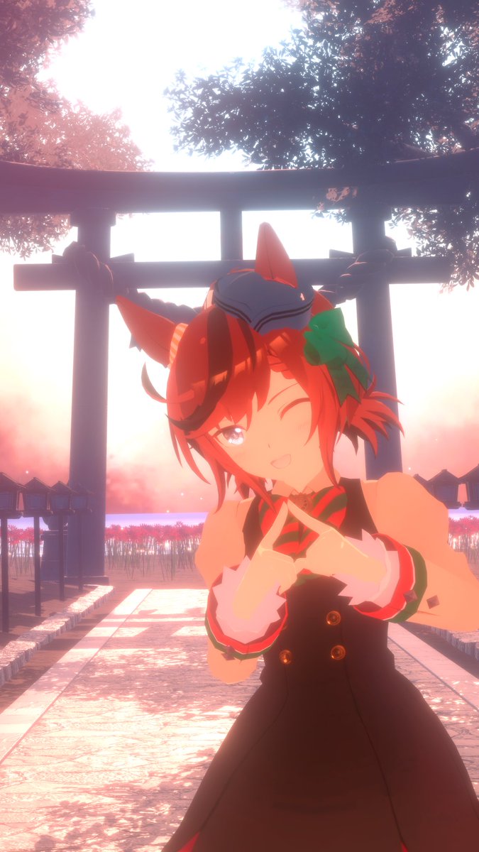 Song_Yifir's tweet photo. day35
😉👉🏻👈🏻❤️
Ahh…Torrena,do you like the bright sunshine？

#NiceNature
#ナイスネイチャ
#Umamusume️️️ https://t.co/dFLxqnNLFz