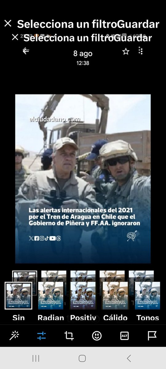MiguelSolorza4's tweet photo. @R_SaavedraM Nos gobierna los mismos!
@GobiernodeChile
#DerechaUltraderechajubtos
@Camara_cl
@Senado_Chile
Más de lo mismo!!
#DeMalEnPeor
Los trajeron para ganar elecciones y mano de obra barata provocando la mayor Crisis de inseguridad que sufrimos todos los chilenos. Tatán!! https://t.co/tYhX1OixIu