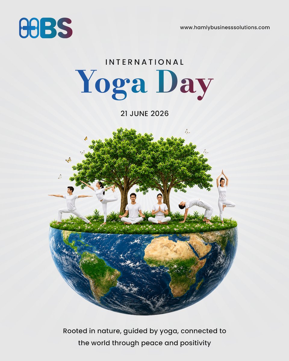 HamlyBusiness's tweet photo. Wishing you the gift of balance, mindfulness, and well-being through yoga. In today’s fast-paced world, may you find time to reconnect with yourself, nurture your health, and cultivate inner peace. May yoga strengthen your body, calm your mind, and inspire a healthy lifestyle. https://t.co/7bC2Lwn6y6