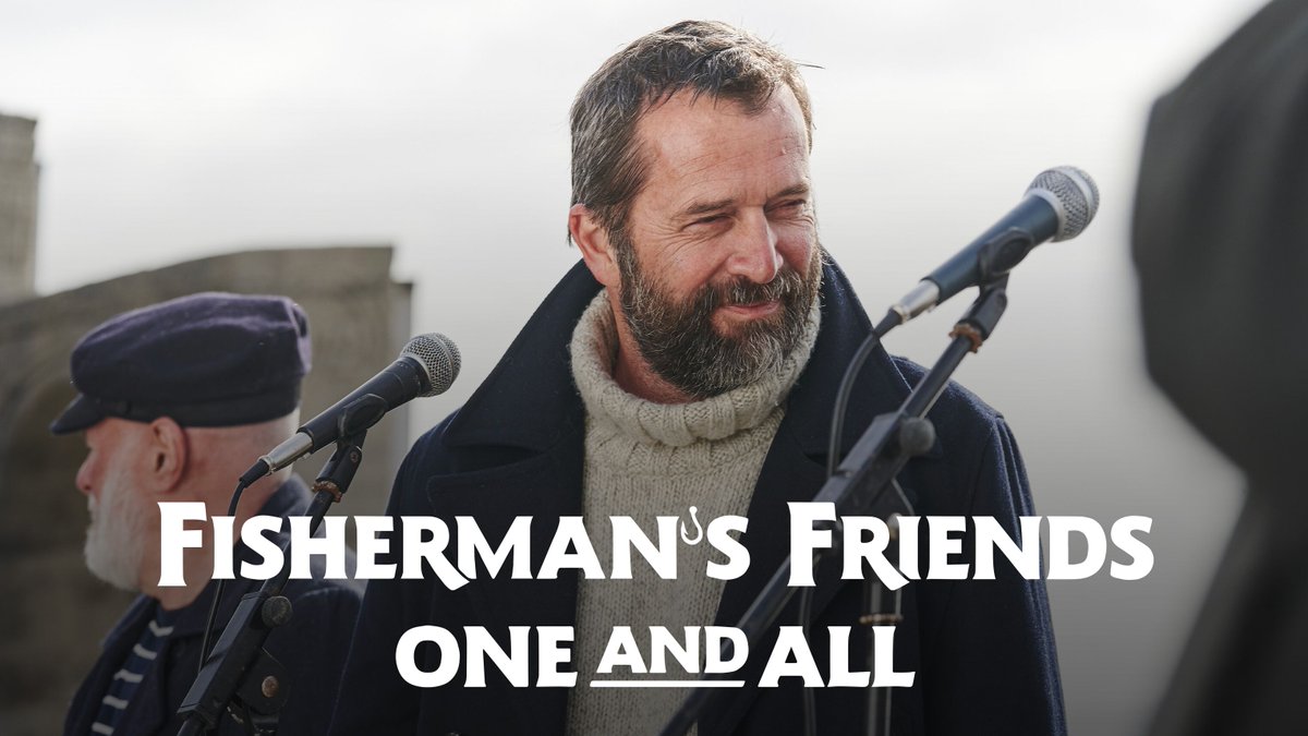 4Viewers's tweet photo. The sea-shanty-singing comedy sequel sees the band on tour, but it's not all plain sailing⦠#FisherMansFriends #OneAndAll today at 5.55pm on @Channel4 https://t.co/DzGXU93PrA