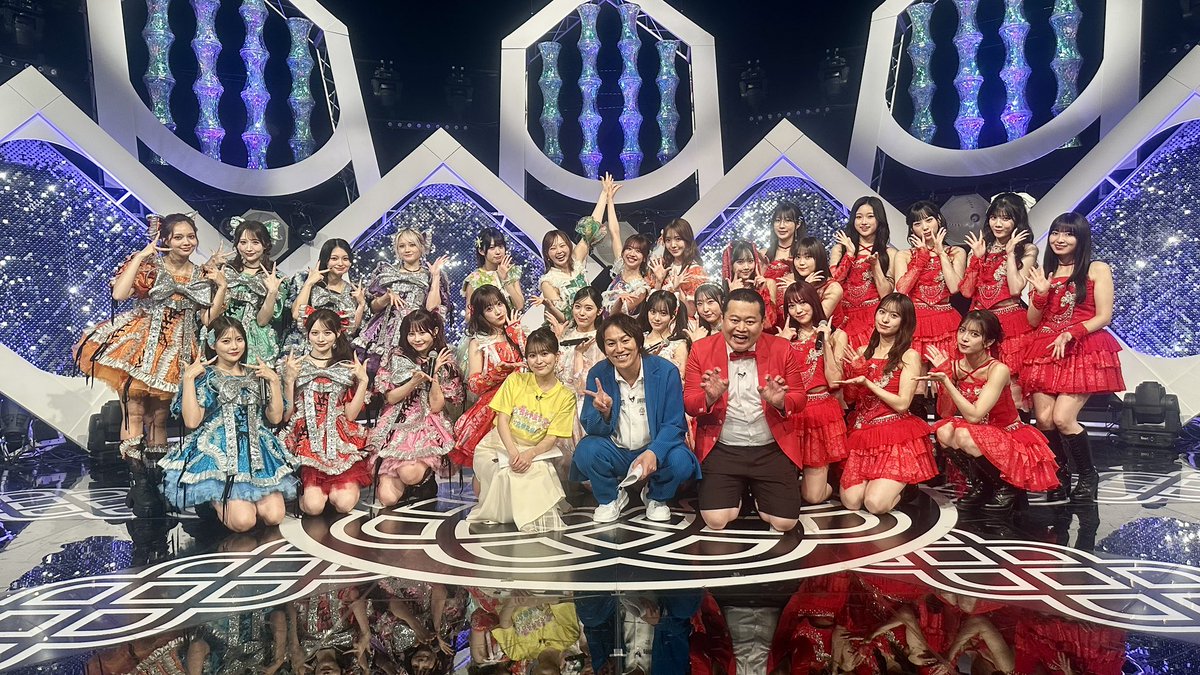 chaipa_mbs's tweet photo. 『あした茶屋町で会いましょう』
きょう6月19日(金)24:43〜
MBSテレビにて放送📺

CANDY TUNE、私立恵比寿中学、Juice=Juiceの皆さんがご出演💖

MCは狩野英孝さん、モグライダーともしげさん🫶
進行は上田芹莉(MBSアナウンサー)です😌

深夜ではありますが、ぜひご覧ください💘

#ちゃいぱ https://t.co/G4dV7yBwXE