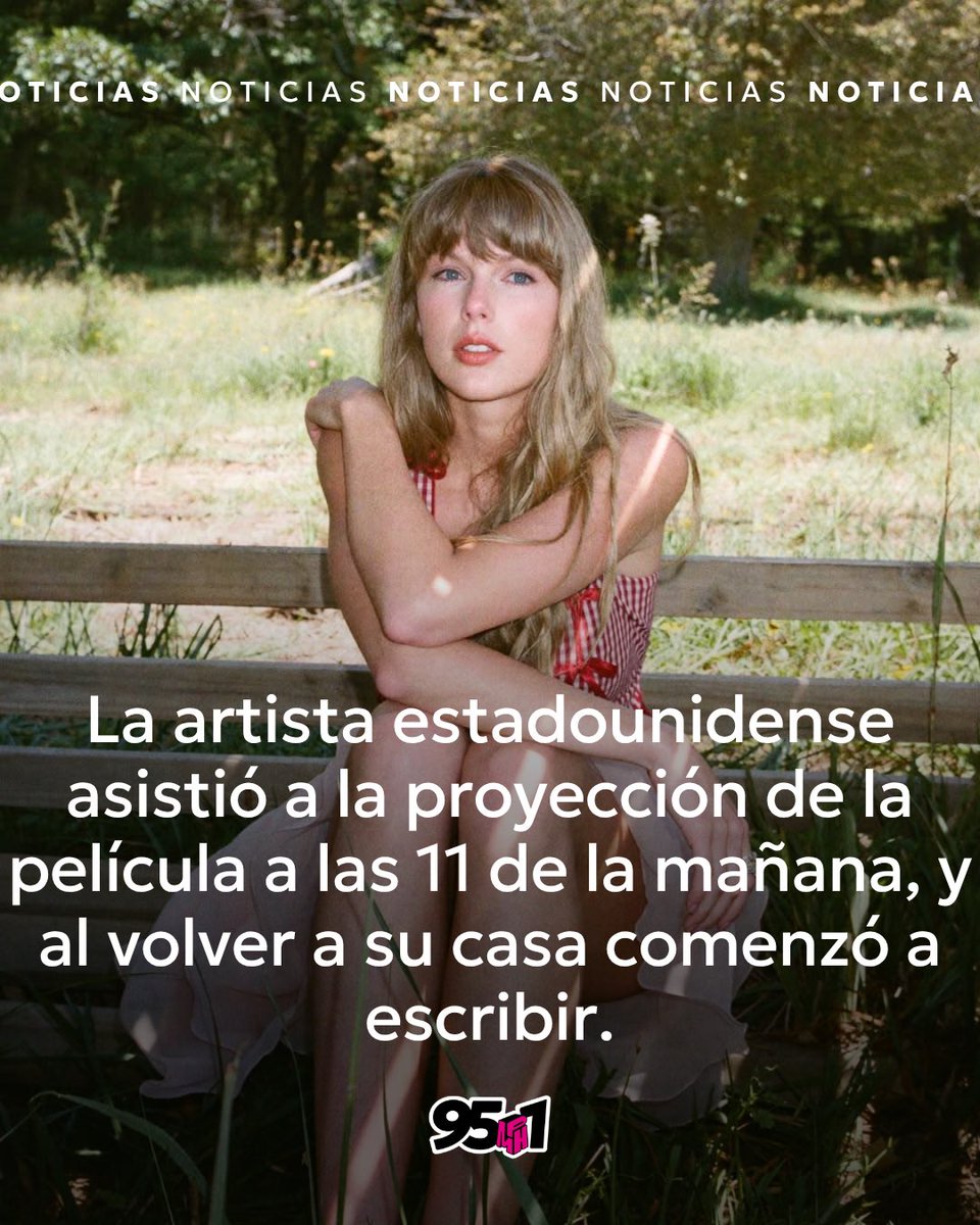 mph951fm's tweet photo. Taylor dio detalles del proceso musical de “I knew it I knew you”, la canción de Toy Story. Que talento increíble 🤩🔥
🌆 Ciudad en movimiento, auris puestos, hits al aire.
📍 95.1 FM | 🌐 https://t.co/UF7qRfYwG7
#ModoPower #MetroPowerHits https://t.co/LGMZvivq1b
