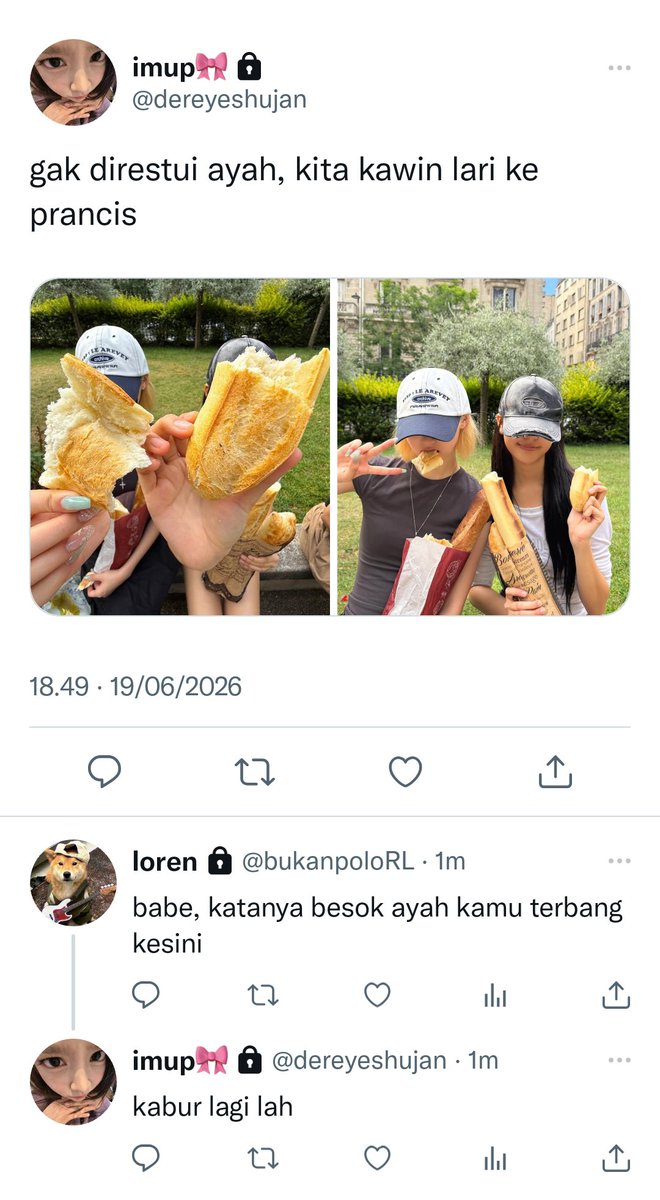 archerryes's tweet photo. mimpi basah seorang abigail reyes adalah kawin lari sama kakak pacarnya itu https://t.co/tMvdghILV3