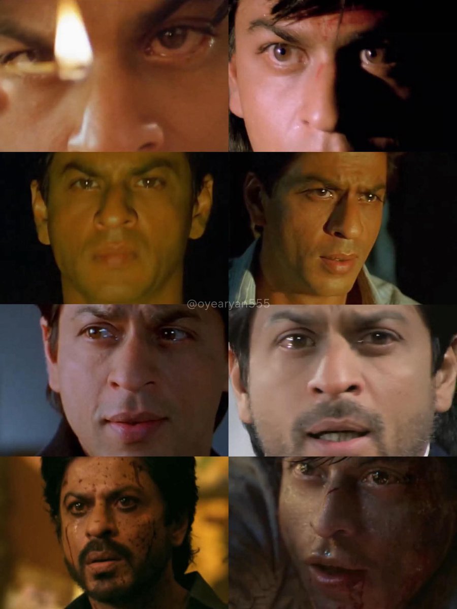 ItsCine_AIX's tweet photo. with just his eyes, shah rukh khan can say what pages of dialogue cannot https://t.co/9EBpSrFOf9