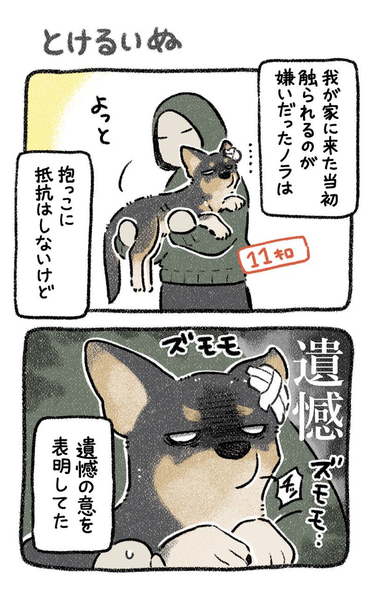 yosimofurou's tweet photo. ぬるぅりとけるいぬ
#漫画が読めるハッシュタグ https://t.co/UhGTb9mu0a
