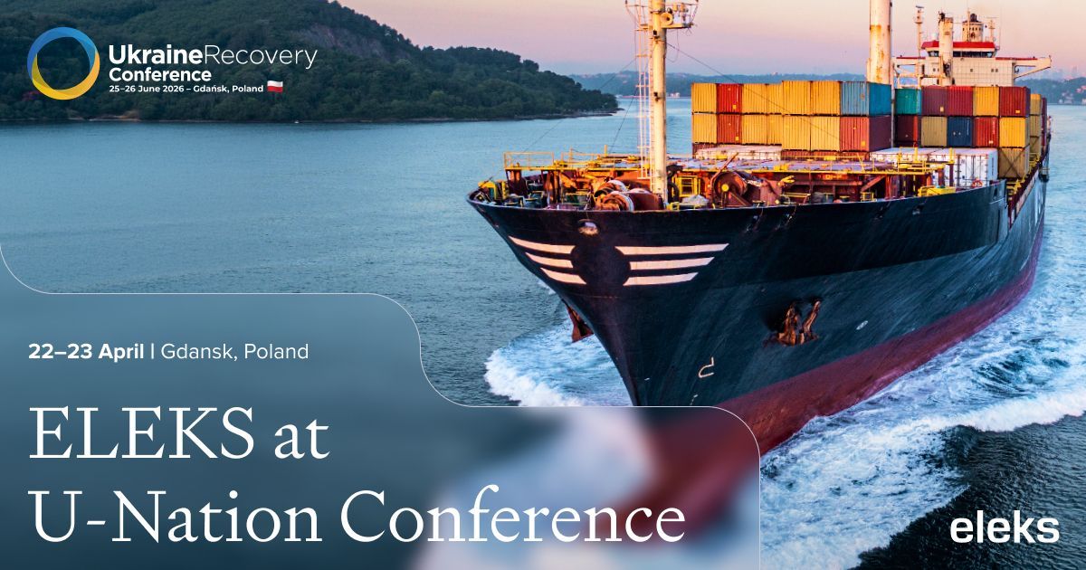 ELEKSSoftware's tweet photo. 📍 Meet ELEKS at the U-Nation Conference in Gdańsk!
Join us on June 24 as Gaiana Karakashian, Account Manager at ELEKS, takes part in a panel discussion on the future of Manufacturing & Logistics.
🕜 1:30–6:30 PM
📍 Dok Cesarski, Gdańsk
See you there!
#ELEKS #UNation https://t.co/gS9NhRk363