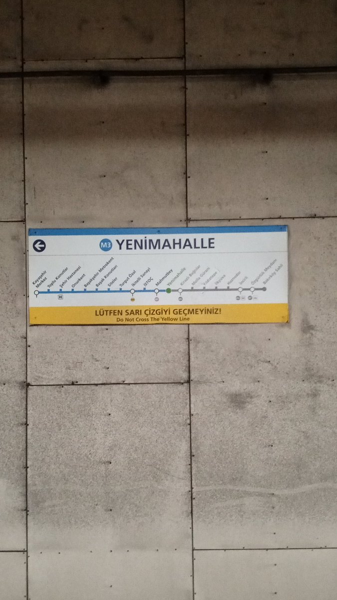 YasminAlbayrk's tweet photo. Dünyanın en yakışıkli metrosu filan ya https://t.co/ksMsgLKJkT