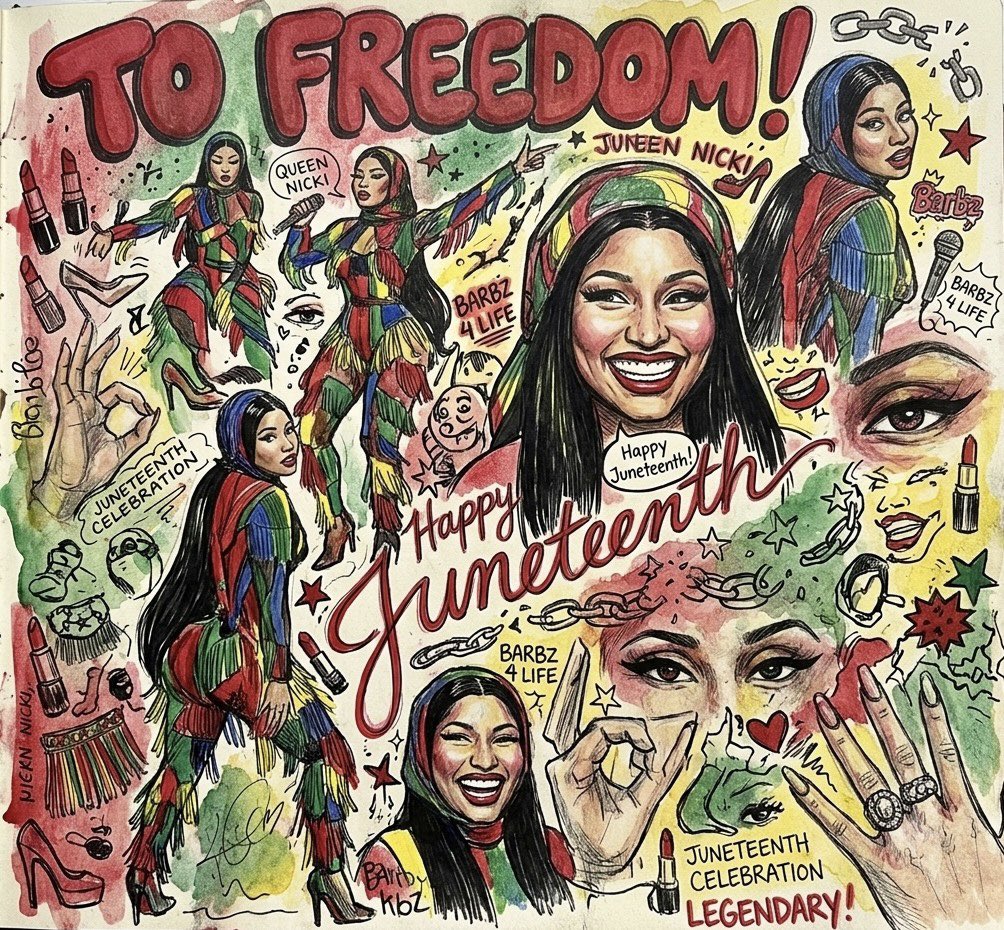 Diamond__Minaj's tweet photo. Happy Juneteenth!!! ❤️💛💚🖤

#TOFREEDOM https://t.co/nJwhMUZ4fx