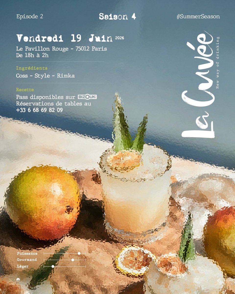 spicy_paris's tweet photo. LA 2è CUVÉE C’EST CE SOIIIIIR 🔥

La recette que vous aimez. Une lieu 3 espaces 📍
☀️ Jardin | Terrasse | Dancefloor
🍸 Bar à cocktails avec Spicy M
🍗 Caribbean Food
🔊 Show Djs

Ton summer concept fav ❤️

🎟️ Derniers pass dispo : 
https://t.co/UxL9Mckvi8 https://t.co/Na5aASHpAH
