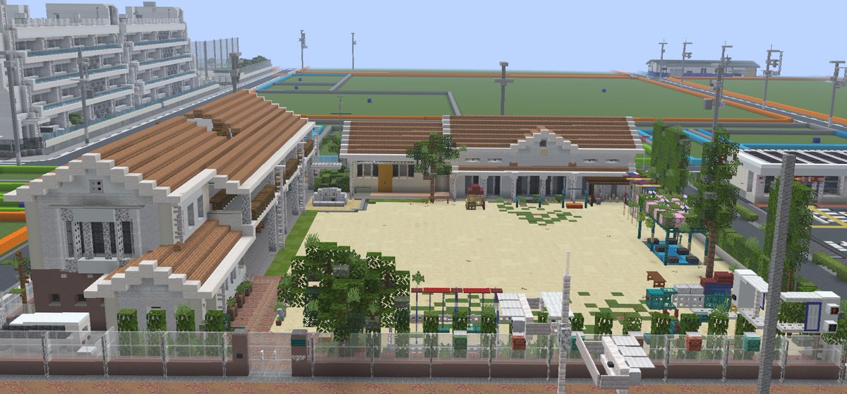 suidou16's tweet photo. 幼稚園
#味噌汁市 #Minecraft https://t.co/z1nIITyt9e