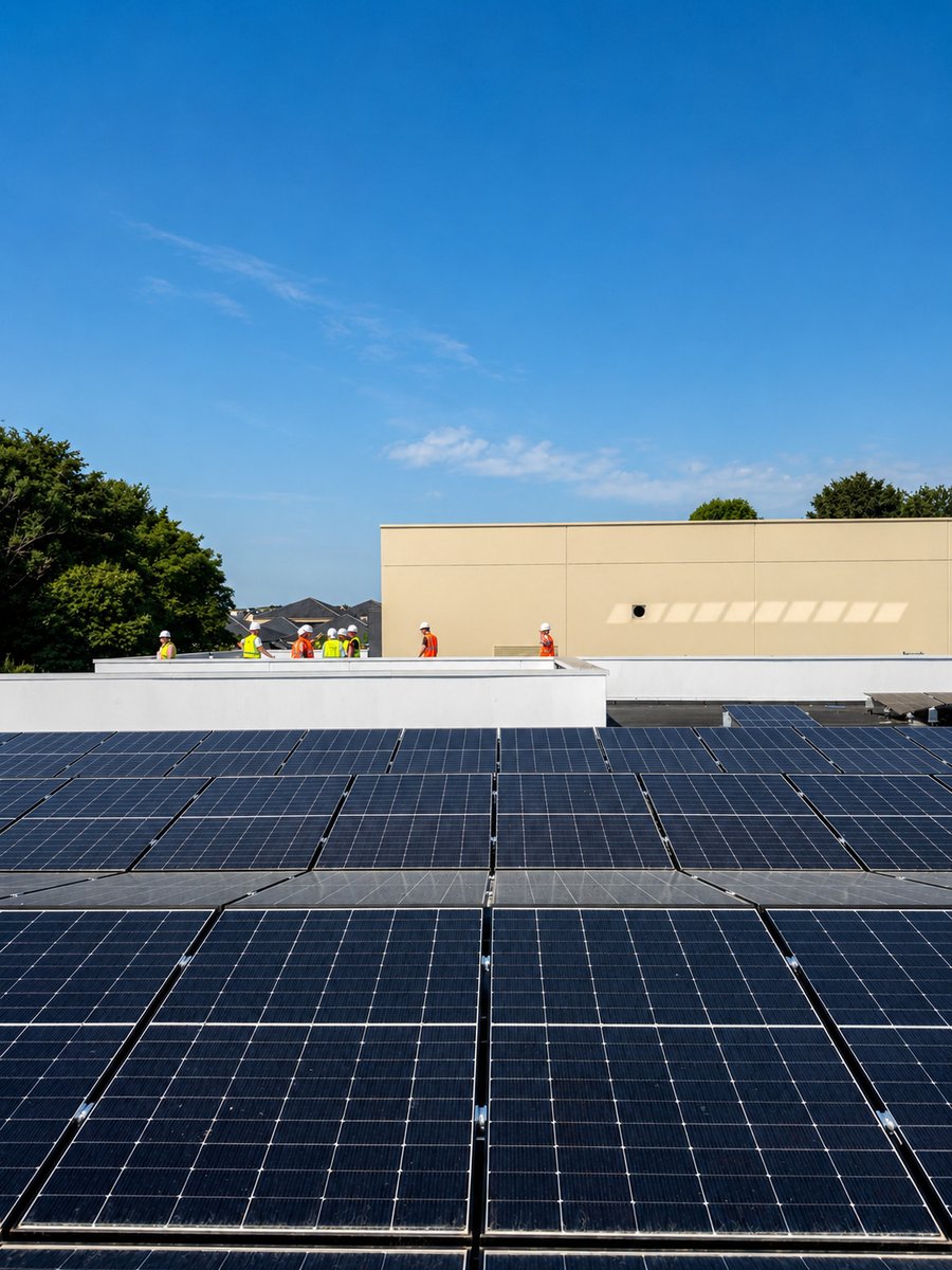 EXO_Architectes's tweet photo. À Potigny, le futur Pôle culturel prend vie 🎭
Médiathèque, auditorium de 150 places, école de musique : les finitions approchent. À l’arrière, le théâtre de verdure se dessine. Réemploi et photovoltaïque complètent ce projet durable.
#exoarchitectes #potigny https://t.co/RmO3IdOetg