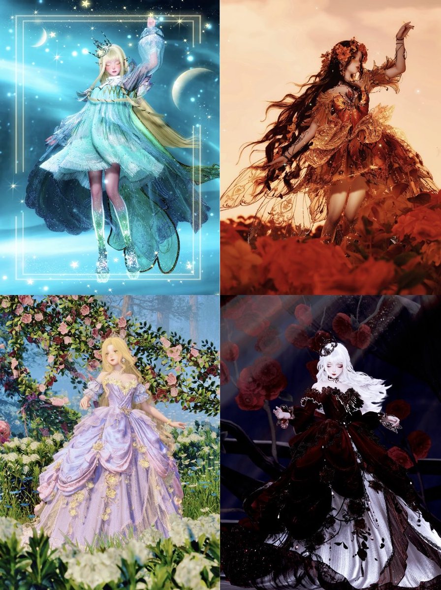 infinity_luna_x's tweet photo. I enjoyed taking more further away shots this season, and playing around with different editing and styles ~ wasn’t able to make that many outfits due to life being busy, but I really love the ones I did make!

InfinityNikki ♡ UntilTideEnds https://t.co/T863DqBoYk
